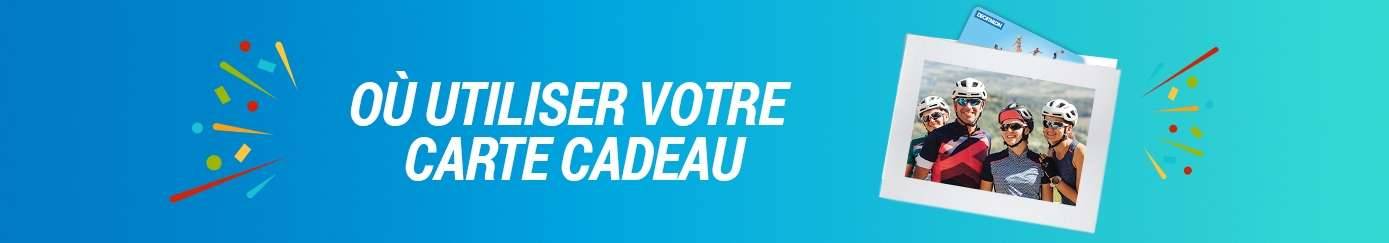Où utiliser votre Carte Cadeau Decathlon ?